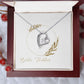 Tochter Geschenk | schöne Herz-Halskette | kleine Geschenke für Tochter | Mutter Tochter Kette | Kette personalisiert | 18k gold