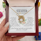 Tochter Geschenk zum 30. Geburtstag Herz-Halskette | kleine Geschenke für Tochter | Mutter Tochter Kette | 30. Geburtstag Tochter | 14k
