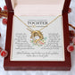 Tochter Geschenk zum 30. Geburtstag Herz-Halskette | kleine Geschenke für Tochter | Mutter Tochter Kette | 30. Geburtstag Tochter | 14k