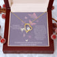 Tochter Geschenk | schöne Herz-Halskette | Weihnachtsgeschenke für Tochter | Mutter Tochter Kette | Kette personalisiert | 14k gold
