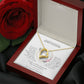 Bonus Tochter Geschenk | schöne Herz-Halskette | kleine Geschenke für Tochter | Mutter Tochter Kette | Geschenk personalisiert | 14k gold
