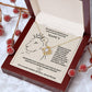 Tochter Geschenk - Liebesknoten Halskette | Weihnachtsgeschenke Tochter | Mutter Tochter Kette | Kette personalisiert | 14k gold