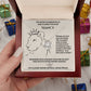 Tochter Geschenk - Liebesknoten Halskette | Weihnachtsgeschenke Tochter | Mutter Tochter Kette | Kette personalisiert | 14k gold