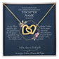 Tochter Geschenk Jugendweihe - schöne Herz-Halskette | kleine Geschenke für Tochter | Mutter Tochter Kette | Kette personalisiert | 18k
