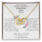 Enkelin Jugendweihe Geschenk - schöne Herz-Halskette | kleine Geschenke für Enkelin | Oma Enkelin Kette | Kette personalisiert | 18k
