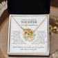 Tochter Geschenk zum 16. Geburtstag Herz-Halskette | kleine Geschenke für Tochter | Mutter Tochter Kette | 16. Geburtstag Tochter | 14k gold