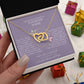 Tochter Geschenk - schöne Herz-Halskette | kleine Geschenke für Tochter | Mutter Tochter Kette | Kette personalisiert | 18k gold