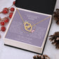 Tochter Geschenk - schöne Herz-Halskette | kleine Geschenke für Tochter | Mutter Tochter Kette | Kette personalisiert | 18k gold