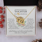 Tochter Geschenk zum 15. Geburtstag Herz-Halskette | kleine Geschenke für Tochter | Mutter Tochter Kette | 15. Geburtstag Tochter | 14k gold