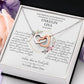 Enkelin Firmung, Konfirmation Geschenk - schöne Herz-Halskette | kleine Geschenke für Enkelin | Oma Enkelin Kette | Kette personalisiert | 18k