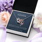 Tochter Geschenk | schöne Herz-Halskette | kleine Geschenke für Tochter | Mutter Tochter Kette | Kette personalisiert | 14k gold