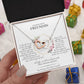 Beste Freundin Geschenk - Ineinandergreifende Herzkette | personalisiertes Geschenk | Geburtstagsgeschenk, Weihnachten | besonderes Geschenk