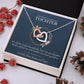 Tochter Geschenk | schöne Herz-Halskette | kleine Geschenke für Tochter | Mutter Tochter Kette | Kette personalisiert | 14k gold