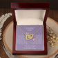 Tochter Geschenk - schöne Herz-Halskette | kleine Geschenke für Tochter | Mutter Tochter Kette | Kette personalisiert | 18k gold