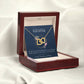 Tochter Geschenk | schöne Herz-Halskette | kleine Geschenke für Tochter | Mutter Tochter Kette | Kette personalisiert | 14k gold