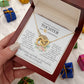 Tochter Geschenk zum 16. Geburtstag Herz-Halskette | kleine Geschenke für Tochter | Mutter Tochter Kette | 16. Geburtstag Tochter | 14k gold
