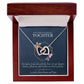 Tochter Geschenk | schöne Herz-Halskette | kleine Geschenke für Tochter | Mutter Tochter Kette | Kette personalisiert | 14k gold