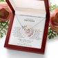 Beste Freundin Geschenk - Ineinandergreifende Herzkette | personalisiertes Geschenk | Geburtstagsgeschenk, Weihnachten | besonderes Geschenk