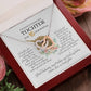 Tochter Geschenk zum 15. Geburtstag Herz-Halskette | kleine Geschenke für Tochter | Mutter Tochter Kette | 15. Geburtstag Tochter | 14k gold