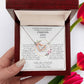 Enkelin Firmung, Konfirmation Geschenk - schöne Herz-Halskette | kleine Geschenke für Enkelin | Oma Enkelin Kette | Kette personalisiert | 18k