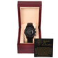 Bruder Geschenk | Armbanduhr Herren Chronograf | Bruder Geburtstag Geschenk | Weihnachtsgeschenke Bruder