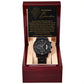 Bruder Geschenk | Armbanduhr Herren Chronograf | Bruder Geburtstag Geschenk | Weihnachtsgeschenke Bruder