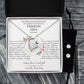 Enkelin Firmung, Konfirmation Geschenk - einzigartiges Set Herz-Halskette & Ohrringe | Oma Enkelin Kette | Kette personalisiert | 18k