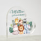 Babygeschenk Geburt | Herz Geschenk personalisiert | Personalisiertes Geschenk Junge | besonderes Geschenk zur Geburt
