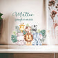 Babygeschenk Taufe | Herz Geschenk personalisiert | Personalisiertes Geschenk Junge | besonderes Geschenk zur Taufe