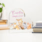 Babygeschenk Taufe | Herz Geschenk personalisiert | Personalisiertes Geschenk Mädchen | besonderes Geschenk zur Taufe
