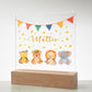 Babygeschenk Geburt | Nachtlicht personalisiert | Personalisiertes Geschenk Baby | Nachtlicht Baby zur Geburt, Taufe