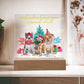 Weihnachtsdeko Hunde Lampe | Nachtlicht Weihnachtsgeschenk | Wohnzimmer Deko | Weihnachtsgeschenke