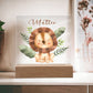 Babygeschenk Geburt | Nachtlicht personalisiert | Personalisiertes Geschenk Baby | Nachtlicht Baby zur Geburt, Taufe