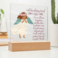 Babygeschenk Geburt | Nachtlicht personalisiert | Personalisiertes Geschenk Baby | Nachtlicht Baby zur Geburt, Taufe