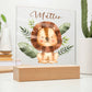 Babygeschenk Geburt | Nachtlicht personalisiert | Personalisiertes Geschenk Baby | Nachtlicht Baby zur Geburt, Taufe