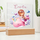Babygeschenk Geburt | Nachtlicht personalisiert | Personalisiertes Geschenk Baby | Nachtlicht Baby zur Geburt, Taufe