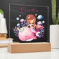 Babygeschenk Geburt | Nachtlicht personalisiert | Personalisiertes Geschenk Baby | Nachtlicht Baby zur Geburt, Taufe