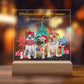 Weihnachtsdeko Hunde Lampe | Nachtlicht Weihnachtsgeschenk | Wohnzimmer Deko | Weihnachtsgeschenke