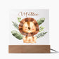Babygeschenk Geburt | Nachtlicht personalisiert | Personalisiertes Geschenk Baby | Nachtlicht Baby zur Geburt, Taufe