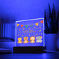 Babygeschenk Geburt | Nachtlicht personalisiert | Personalisiertes Geschenk Baby | Nachtlicht Baby zur Geburt, Taufe