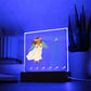 Babygeschenk Geburt | Nachtlicht personalisiert | Personalisiertes Geschenk Baby | Nachtlicht Baby zur Geburt, Taufe