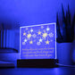 Weihnachtsdeko LED-Lampe | Nachtlicht Weihnachtsgeschenk | Wohnzimmer Deko | Weihnachtsgeschenke