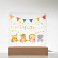 Babygeschenk Geburt | Nachtlicht personalisiert | Personalisiertes Geschenk Baby | Nachtlicht Baby zur Geburt, Taufe
