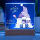 Weihnachtsdeko LED-Lampe | Nachtlicht Weihnachtsgeschenk | Wohnzimmer Deko | Weihnachtsgeschenke