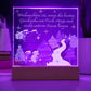 Weihnachtsdeko LED-Lampe | Nachtlicht Weihnachtsgeschenk | Wohnzimmer Deko | Weihnachtsgeschenke