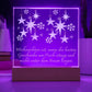 Weihnachtsdeko LED-Lampe | Nachtlicht Weihnachtsgeschenk | Wohnzimmer Deko | Weihnachtsgeschenke