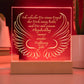 Weihnachtsdeko LED-Lampe | Nachtlicht Weihnachtsgeschenk | Wohnzimmer Deko Engel | Weihnachtsgeschenke