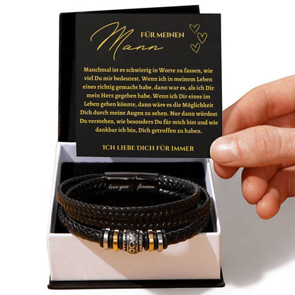 Herren Armband | Armband für Männer | Weihnachtsgeschenke Mann | Geschenk für Ihn