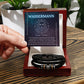 Wassermann Sternzeichen Armband | Geschenk für Ihn (Mann, Sohn, Enkel, Bruder, Freund, Neffe, Vater, Opa) | besonderes Geschenk für Ihn, Astrologie