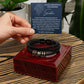 18. Geburtstag Sohn Geschenk | einzigartiges Armband mit veganem Leder | Geschenkidee 18. Geburtstag | Mutter Sohn Geschenk
